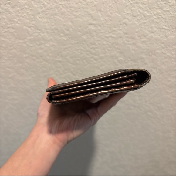 Givenchy Long Snap Wallet Brown - Picture 10 of 12